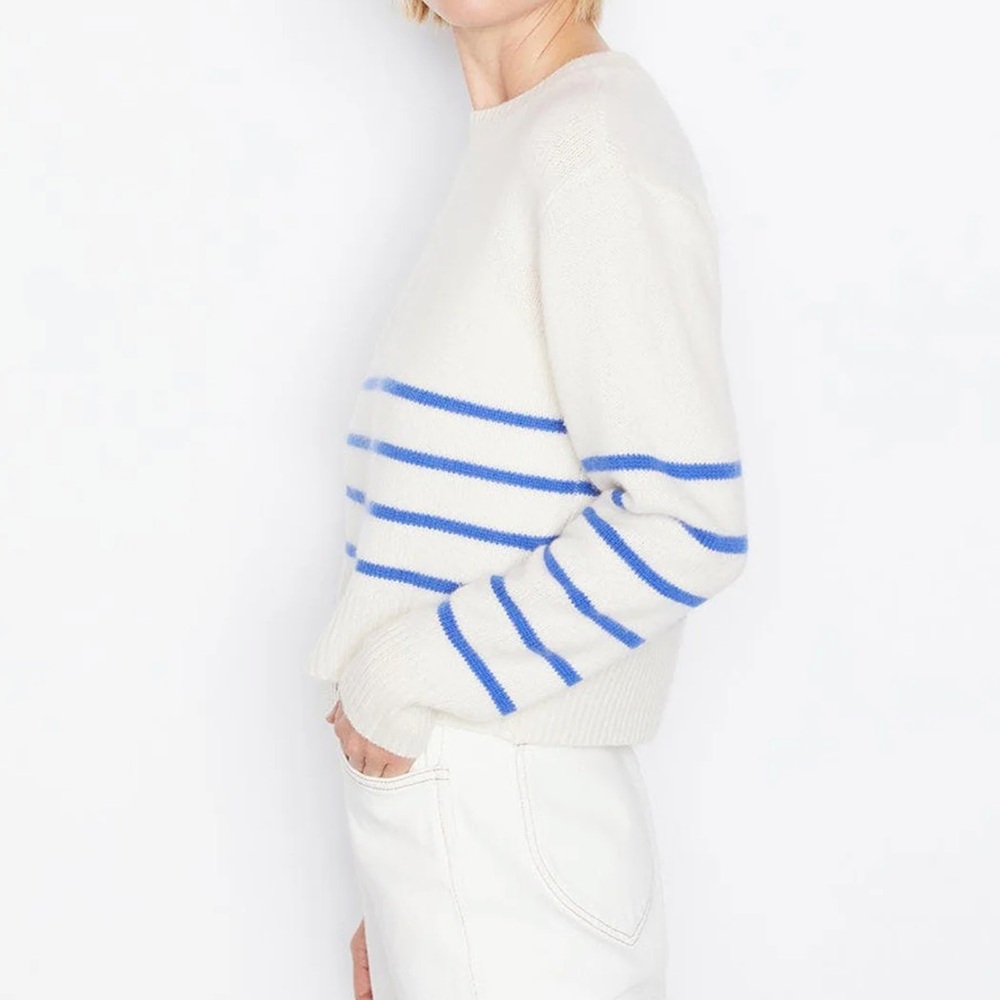 🟣 BOGO! Frame Clean Crewneck Sweater - Picture 5 of 11